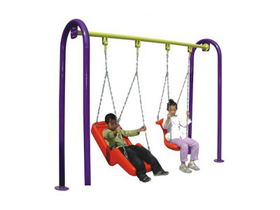 Top-rated Childrens Metal Swing Set for Small Yard SW-017